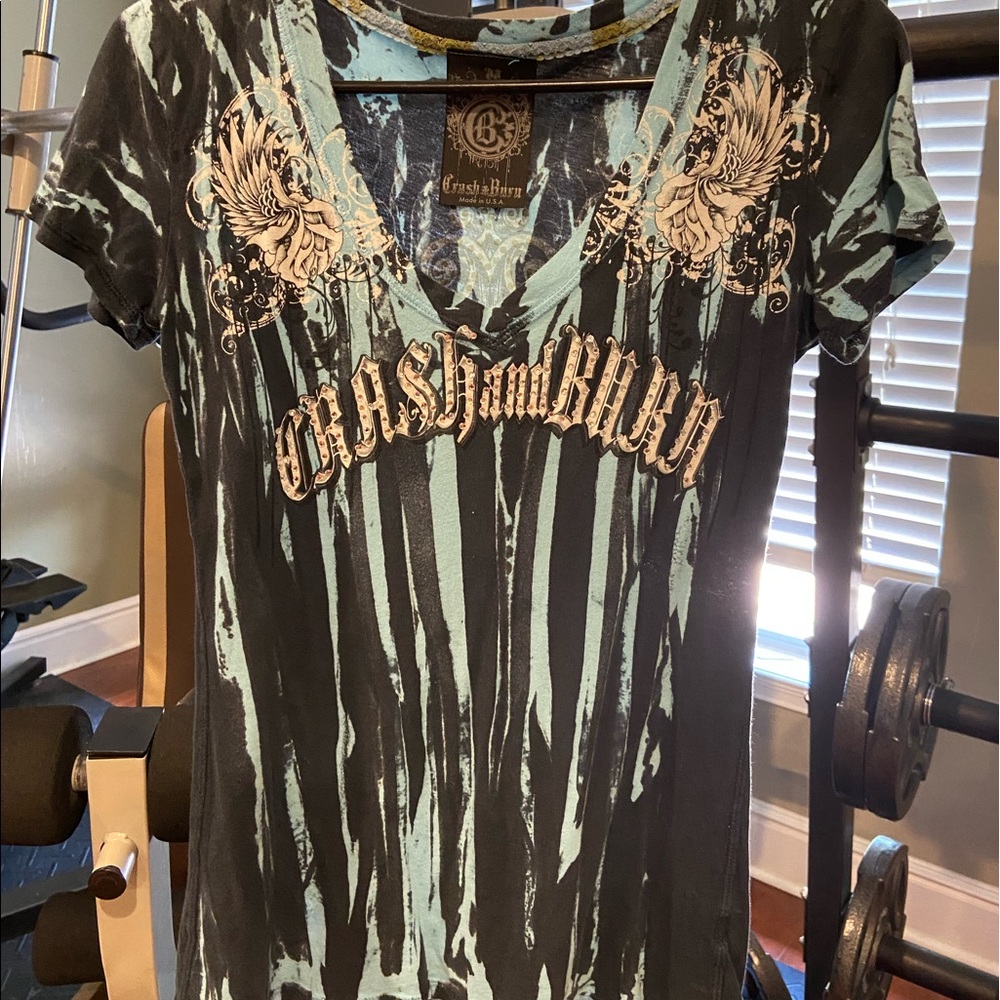 Crash and Burn Tee